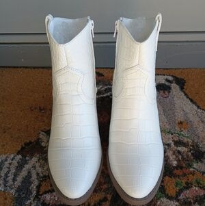 White Booties